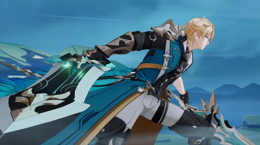 К Genshin Impact выпустили эпичный анимационный ролик с Варкой и битвой с драконом